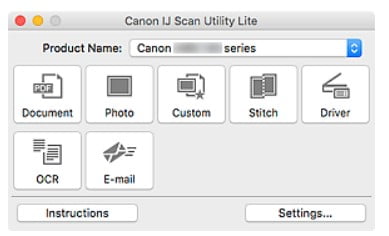 where can i find canon scanner downloadable files for my mac?